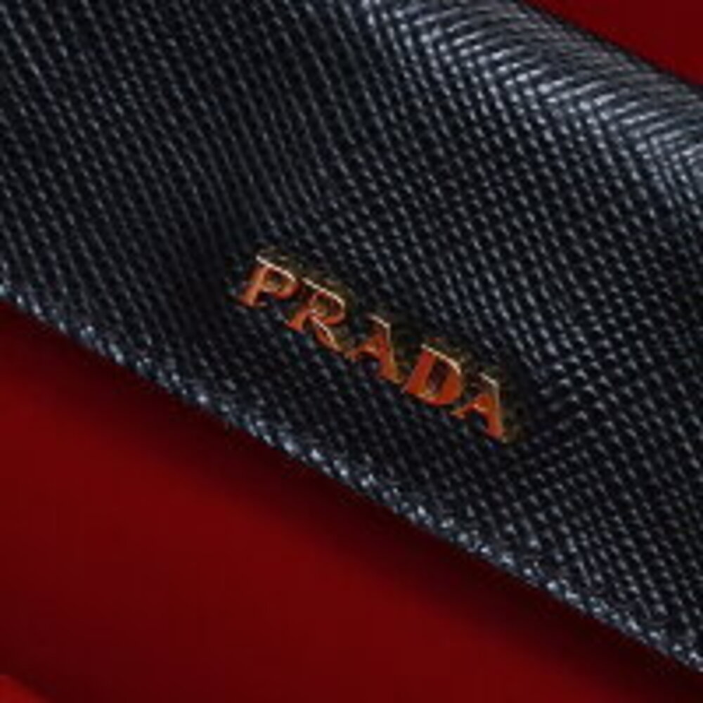 Prada Double Saffiano leather Shoulder bag black - Picture 12 of 13